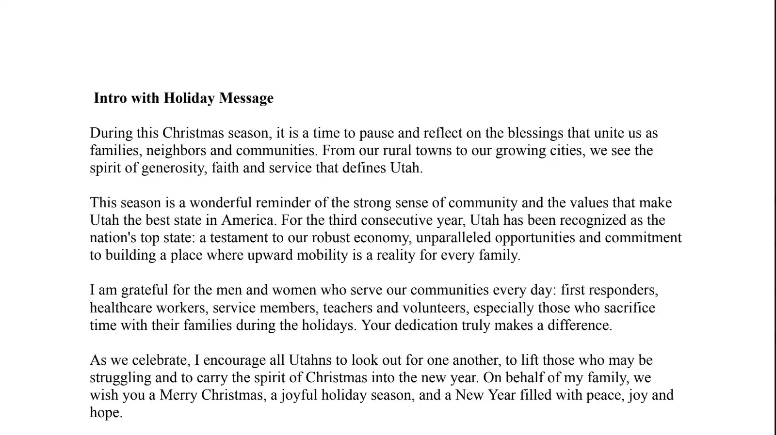 Edited Newsletter